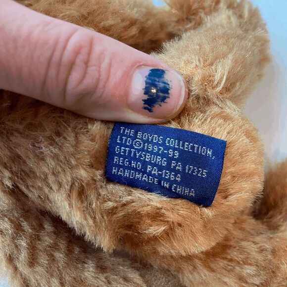 Boyds Bears Limited Edition Mohair Bear Kelsey & Arby Tugalong #8861 - Picture 3 of 13